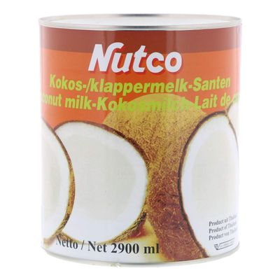 Nutco Coconut Milk Tin 2.9 Litres