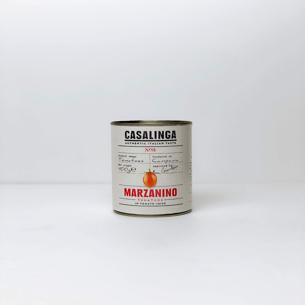 Casalinga Marzanino Tomatoes in Tomato Juice, 400 g