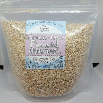 Gluten Free Pinhead (Steel Cut) Oatmeal from Oatmeal of Alford
