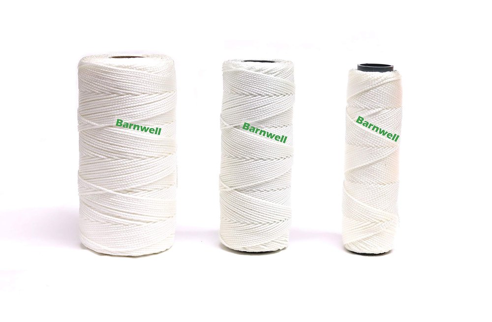 Barnwell White Braided Nylon Masons Builders Brick Block Line Bricklayers (1000ft (300m))