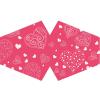 Reusable Fashion Face Covering - Pink Hearts view 1