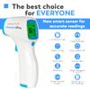 Digital Forehead Thermometer for Babies, Children and Adults | Professional Accuracy | Instant Reading | 20-Reading Memory | 3-Colour Fever Alarm | No-Contact Infrared view 2