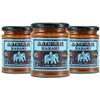 Aagrah Karahi Tarka Indian Curry Cooking Sauce - Authentic Restaurant Recipe Base - Medium-Mild - 270g Jar Serves 3-4 - Case of 3 view 1
