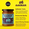 Aagrah Karahi Tarka Indian Curry Cooking Sauce - Authentic Restaurant Recipe Base - Medium-Mild - 270g Jar Serves 3-4 - Case of 3 view 2