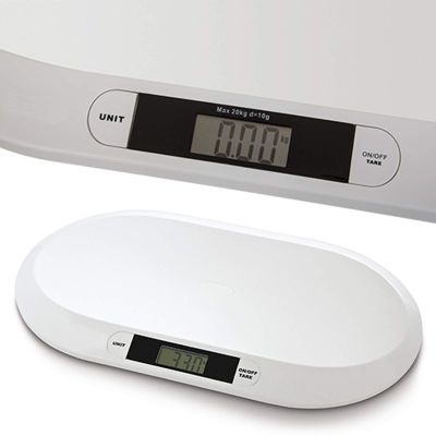 Electronic Digital Weight Baby Scale Baby Infant Weighting Scales Bathroom Weighting Scale 20 kg/44 lbs Body Pet Puppies Kittens