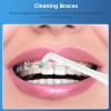 Interdental Replacement Toothbrush Heads for Philips Sonicare Click-on Brush Head System, for Cleaning Braces/Between Teeth/Back Teeth (4-Pack, White) view 2