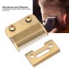 Hair Trimmer Replacement Blades, Stainless Steel 2 Holes Clipper Blades for WAHL 8504, Standard Replacement Blade for Professional Babers view 2