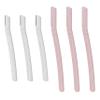 The Little Eco Company Dermaplaning Blades for Face| FREEPOST Recycling Service| 6 Pack | Biodegradable Wheat Straw Eyebrow Razor| Face Razor for Women| Peach Fuzz Remover| Facial Hair Remover view 2