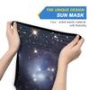 AJINGA Face Coverings Bandana Ear Loops StylishStar Cluster Stars Women Neck Gaiters for Dust Wind Motorcycle Men view 3