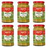 6X Mutti Pesto Verde Pomodori Verdi Grnes Tomatenpesto Pasta Sauce 100% Italian Tomato 180g Glass jar with Cashew Nuts, Grana Padano and Pecorino Romano view 1