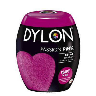 Dylon - Dylon Machine Use 10 Passion Pink Textile Fabric Dye Pod - 1 Piece