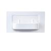 in-Wall Twin Electronic Toothbrush Charger by ProofVision Compatible with Oralraun Electric Toothbrushes. Fascia Plate in a 3 Colour Choices (Charger) view 1