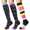 DRESHOW Compression Socks For Men & Women Best Support for Athletic Running Flight Travel Cycling view 1