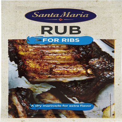 Santa Maria BBQ grilling ribs  bag 30 g