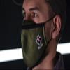 Muc-Off Khaki Face Mask, Small - Reusable Face Mask with Filter, Washable Face Covering - Adjustable Cotton Mask for Men and Women view 2