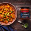 Aagrah Karahi Tarka Indian Curry Cooking Sauce - Authentic Restaurant Recipe Base - Medium-Mild - 270g Jar Serves 3-4 - Case of 6 view 4