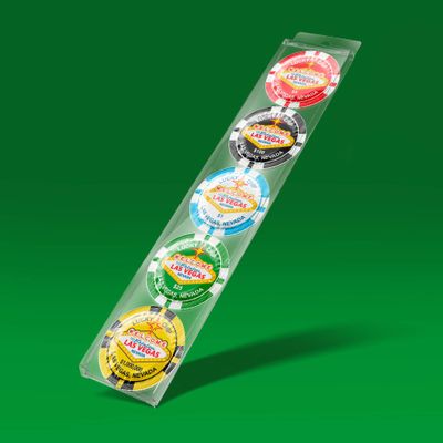 5 POKER CHIP CONDOMS