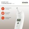 Kinetik Wellbeing Inner Ear Thermometer  Medical Body Temperature Thermometer for Adults, Kids, Baby from Birth, Fever Alert - Used by the NHS, Quick & Accurate - Portable Travel Pouch view 4