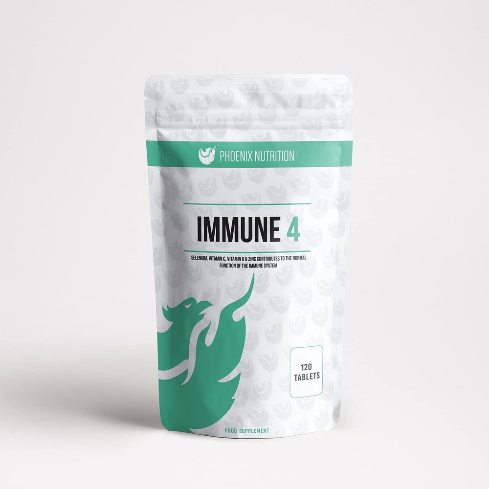 Immune 4 with Vitamin C, D, Zinc & Selenium x 360 Tablets