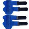 BOBOZHONG Trigger Finger Splin,2PCS Finger Support Splint,Finger strap,Adjustable Aluminium Support for Extension Straightening for tendons Release and Pain Relief view 1