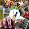 BOBOZHONG Trigger Finger Splin,2PCS Finger Support Splint,Finger strap,Adjustable Aluminium Support for Extension Straightening for tendons Release and Pain Relief view 2
