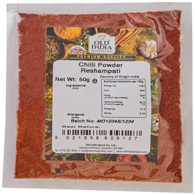 Old India Chilli Powder Reshampati 50g