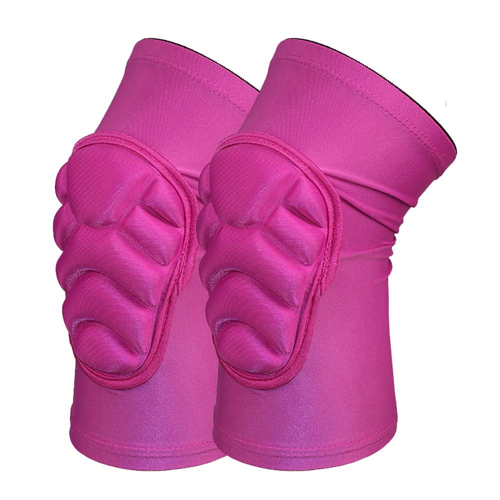 Omenluck 1 Pair Children Knee Support Breathable Knees Compression Sleeves For Sports Running Cycling Basketball