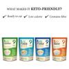 Better Than Foods Mixed Case (4 x 385g) - Noodles, Rice, Spaghetti & Tagliatelle, Made from Organic Konjac Flour, Keto Paleo Diet and Vegan | Zero Sugar and Low Calorie Food view 3