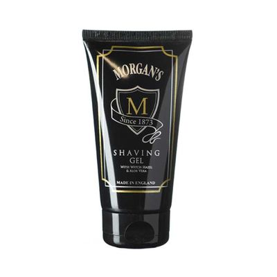 Morgan's Pomade Shaving Gel for Smooth and Precise Shaving, Softens the Skin and Facial Hair and Reduces Irritation, with Witch Hazel and Aloe Vera 150ml