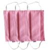 CAT1-UNS1 Face Mask Washable Fabric 100% Cotton Poplin with Nasal Clip, Pack of 3, Children's Size (Pink) view 1
