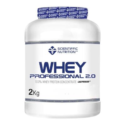 SCIENTIFFIC NUTRITION WHEY PROFESSIONAL 2.0 STRAWBERRY 2 KG