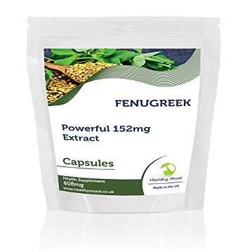 Fenugreek 608mg Extract Capsules Greek Hay Clover Sample Pack x7
