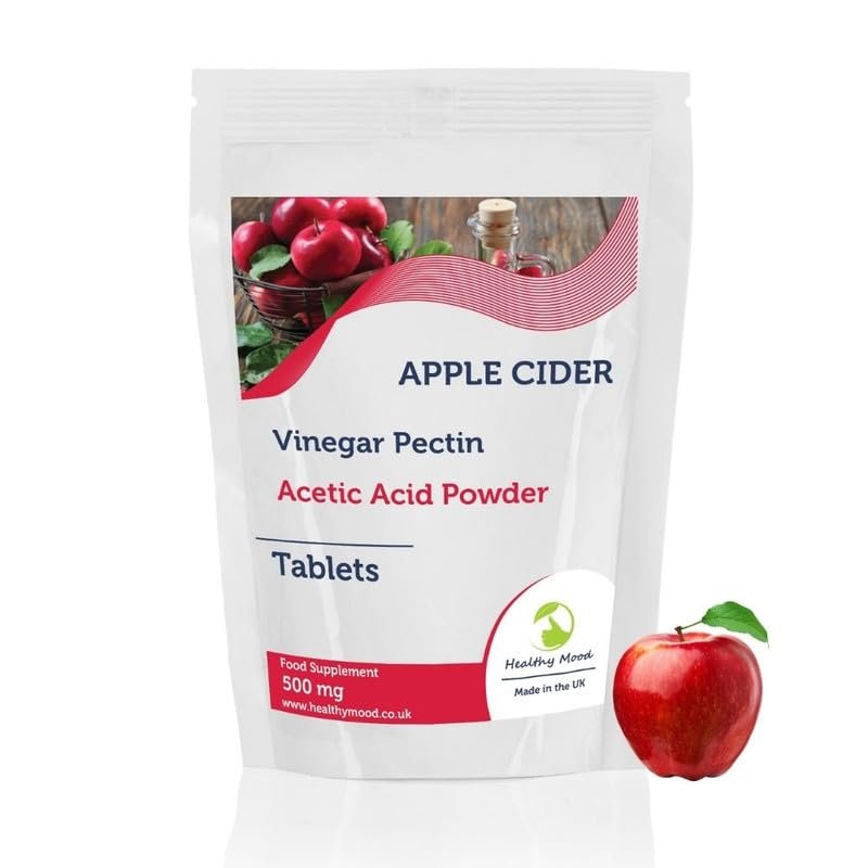 Apple Cider Vinegar 500mg Veg 90 Tablets Health Supplements Nutrition Pills