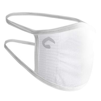 ViralOff mouth guard, no constant washing required, reduces pathogens by 99% in 2 hours (XS with head loops, white).