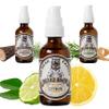 Natural Beard Oil for Men  Scented Beard Moisturiser Oil Contains Hydrating Jojoba + Argan Oils  Nourishing Mens Beards Softener for Healthier Hair Growth (Citrus, 60ml) view 1