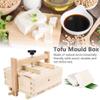Tofu molding Box, 2-in-1 Wooden tofu Cheese Machine and Press with 3-Piece Fabric to Assemble. Can Make 3 Flavors of Tofu, Dried Tofu and Tofu Skin view 3