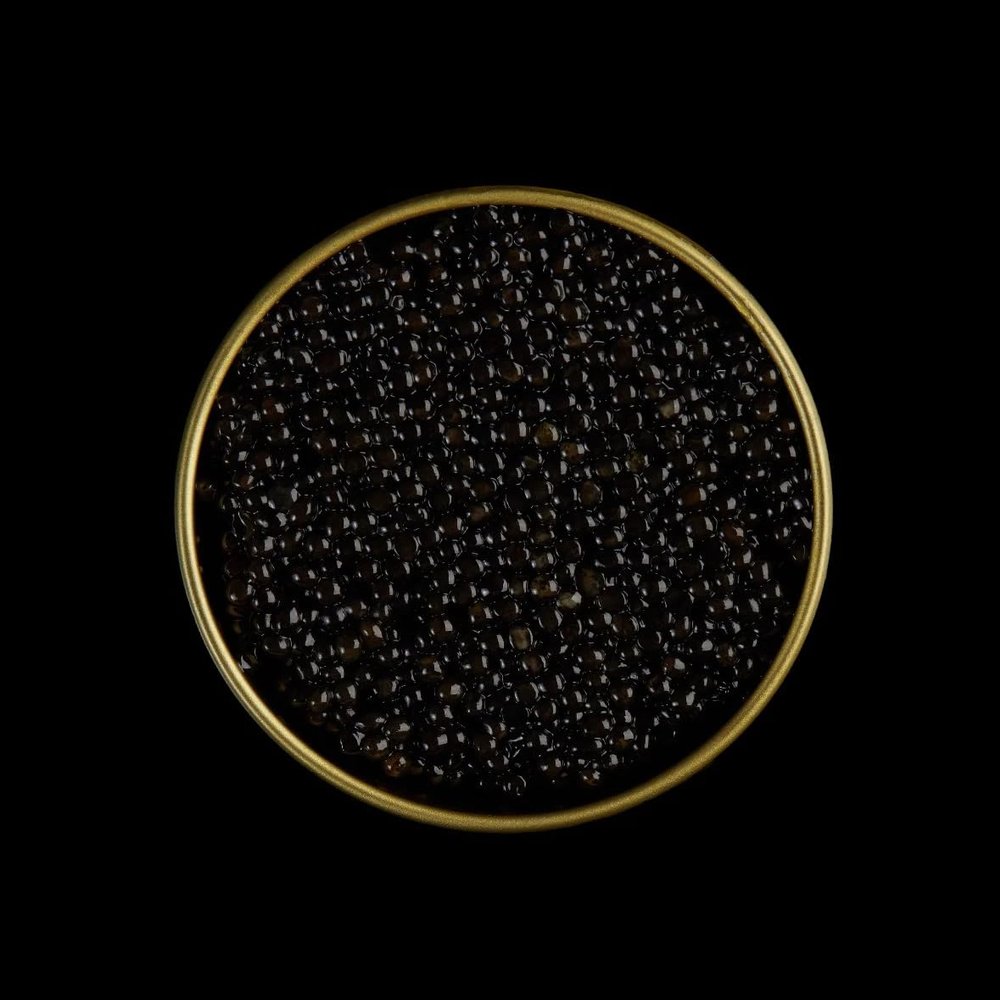 500 g BLACK STURGEON CAVIAR | Siberian Sturgeon | Acipenser Baerii | Fish Caviar | Malossol Caviar | | Brand - TSARINE Caviar | FREE Express refrigerated delivery