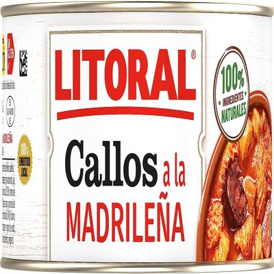 Litoral: Callos Madrilea - 380 gr - Pack of 6 cans