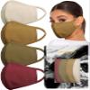 Stretch Sculpt in Earth Tones Face Masks by KARIZMA Fabric Face Mask 4 Masks view 1