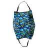 Face Protector Washable Fabric Popeline 100% Cotton with Nasal Barrette Made in France AFNOR, Printed Liberty Jean, Set of 2 Pieces (Small) view 3