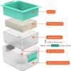 Yarkor Large Tofu Press, Tofu Presser for 12-16 oz Bricks Firm Tofu or Extra Firm Tofu, Built-in Drip Tray, Simple and Effective Design, Dishwasher Safe, Fit for 16oz Tofu, Tofu Recipe Included view 2