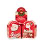 Tianneng Christmas Eve Apple Gift Box Peace Fruit Packaging Box Cartoon Packaging Box Decoration Children Gift Bag Hand Carry Gift Box 9 * 9.3 * 9.5cm/Hand-carried mixed 20 pieces view 1