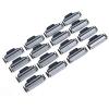 3 Layered Men Blade, Double Lubrication Strip Barber Blade, Convenient 16Pcs Salon Shop Home Professional for Men view 1