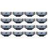 3 Layered Men Blade, Double Lubrication Strip Barber Blade, Convenient 16Pcs Salon Shop Home Professional for Men view 2
