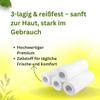 32/64 Rolls Defacto Kitchen Rolls 3-Ply Towel Roll Kitchen Towels Household Towels 100% Cellulose FSC (32) view 4