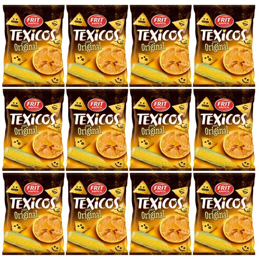 Frit Ravich: Texicos Originals 130gr pack of 12 bags