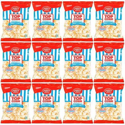 Frit Ravich: Sweet and salty popcorn 120gr pack of 12 bags