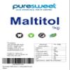 Puresweet Maltitol 1kg, Premium Quality, All Natural Sugar Alternative, Non GMO, Tooth Friendly, Vegan, (Recyclable Pouch). view 2
