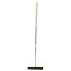 Squeegee Edge Easy To Clean Dust Removal Floor Sweeper, Telescopic Floor Broom, Tiles Pet Hair Carpets for Floors(green) view 2