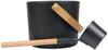 Aluminum Sauna Bucket 7 Liters with Long Handle. Ladle Set of Sauna Barrels. The Most Durable and Luxurious Sauna Products from Sauna Enthusiasts. view 4
